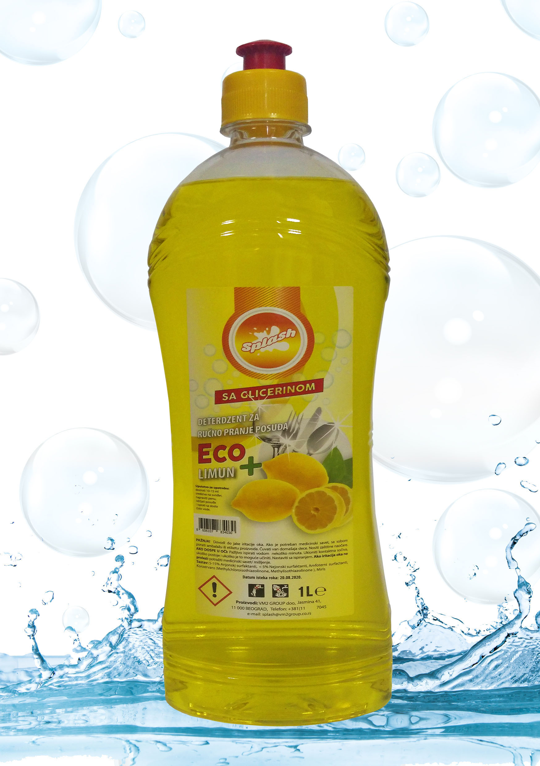 Deterdzent za sudove SPLASH 1lit