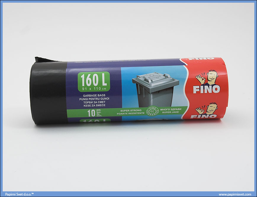 Kesa pvc za smece 160lit 10/1 FINO