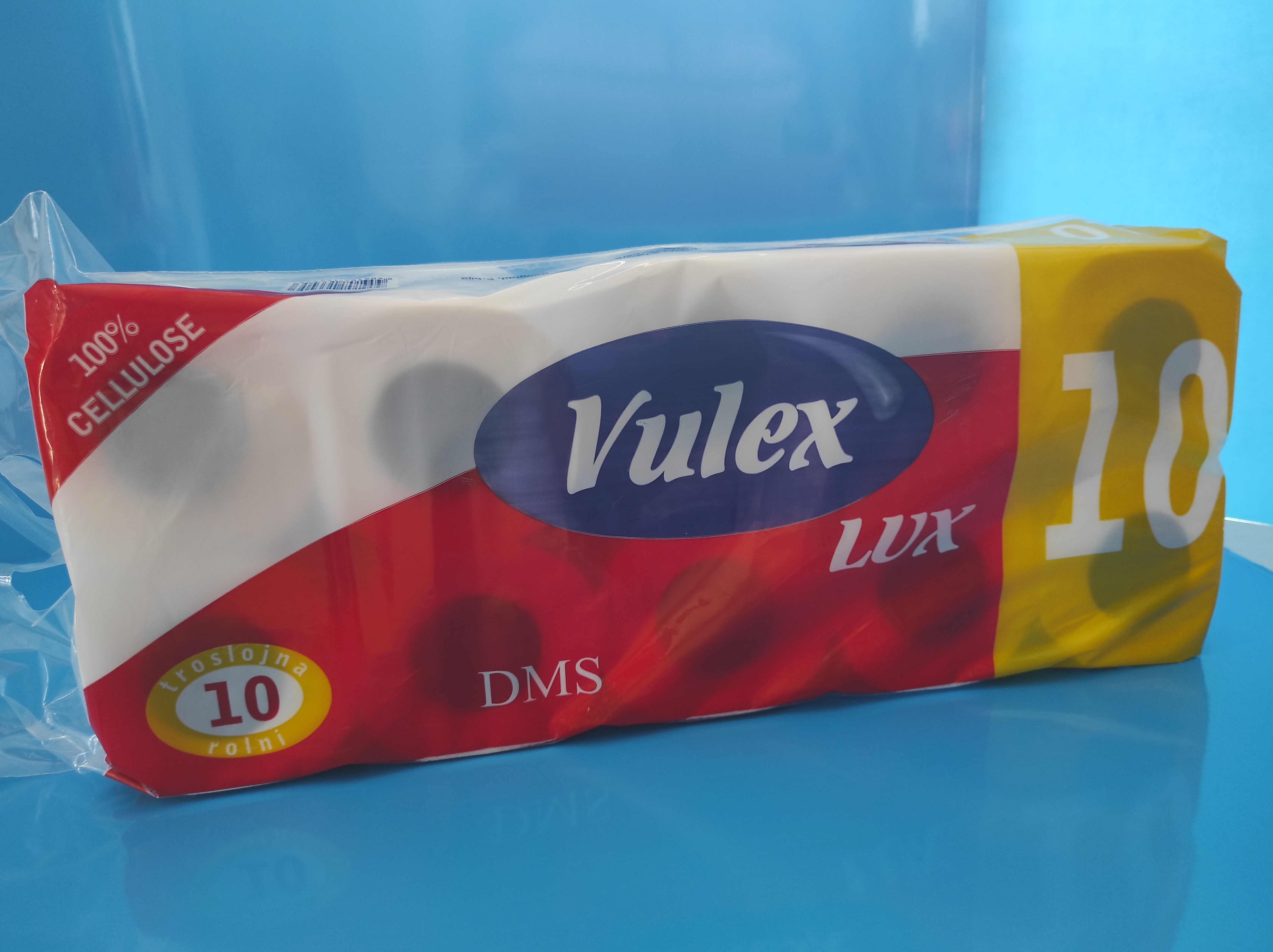 Toalet papir troslojni rolna Vulex 1/10