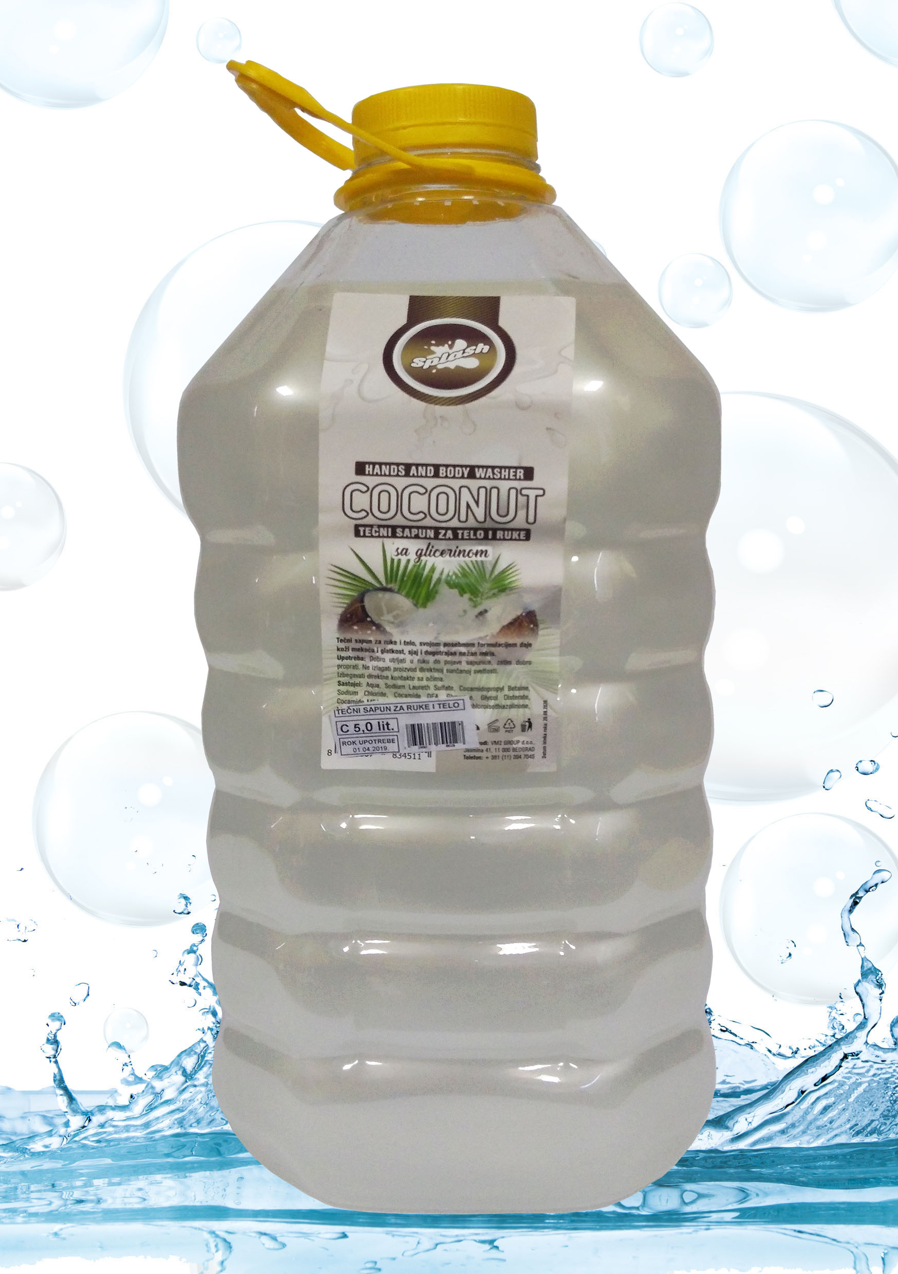 Sapun tecni SPLASH 5lit