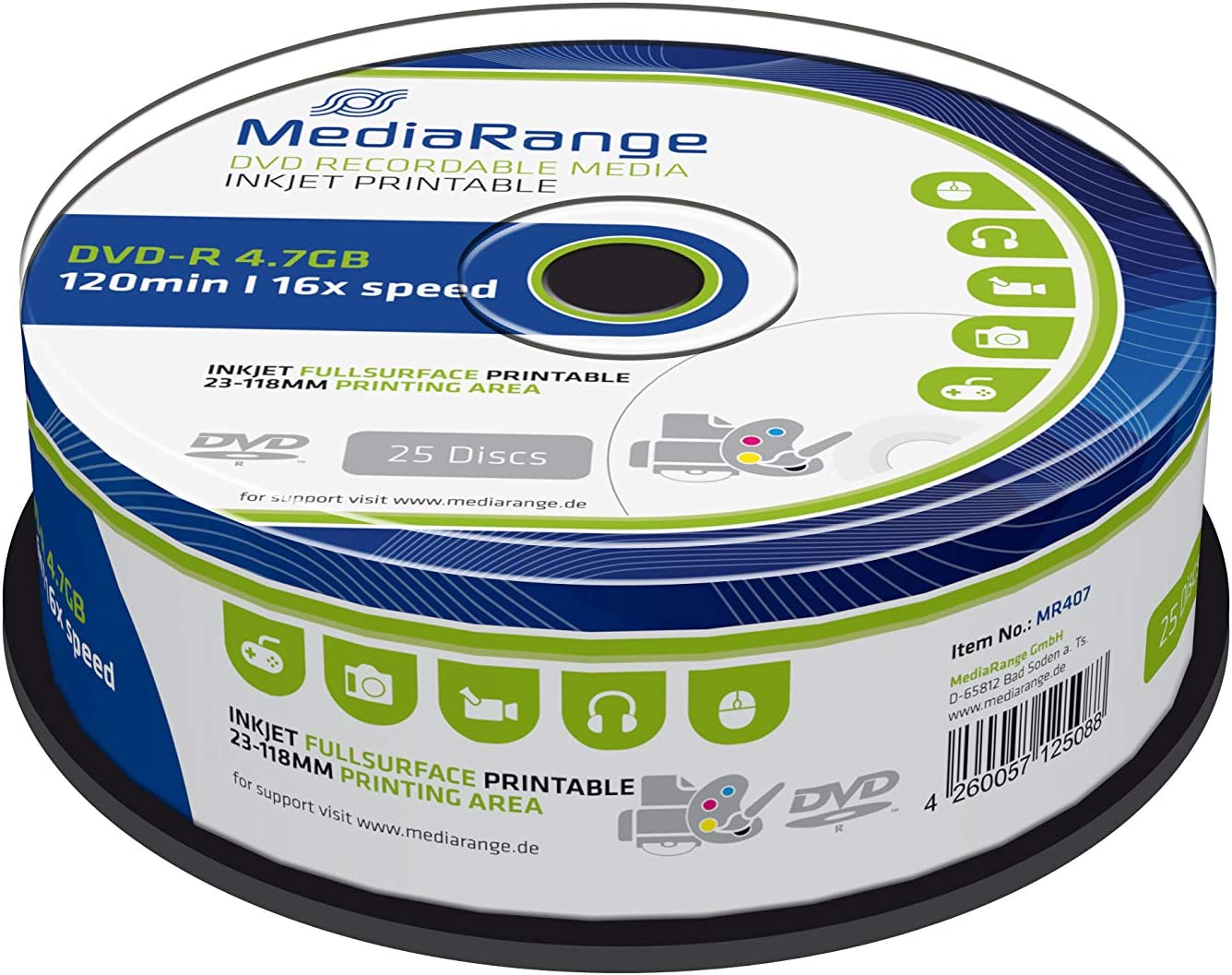 DVD-R Media Range printable 1/1