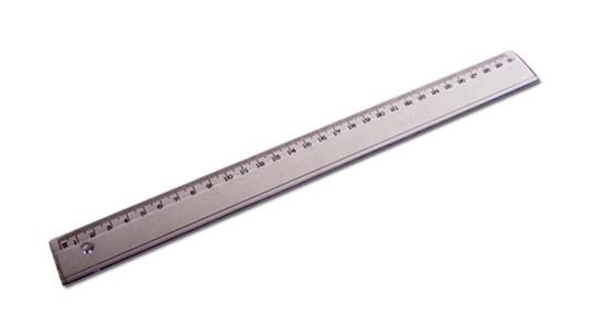 Lenjir 30cm pvc providni