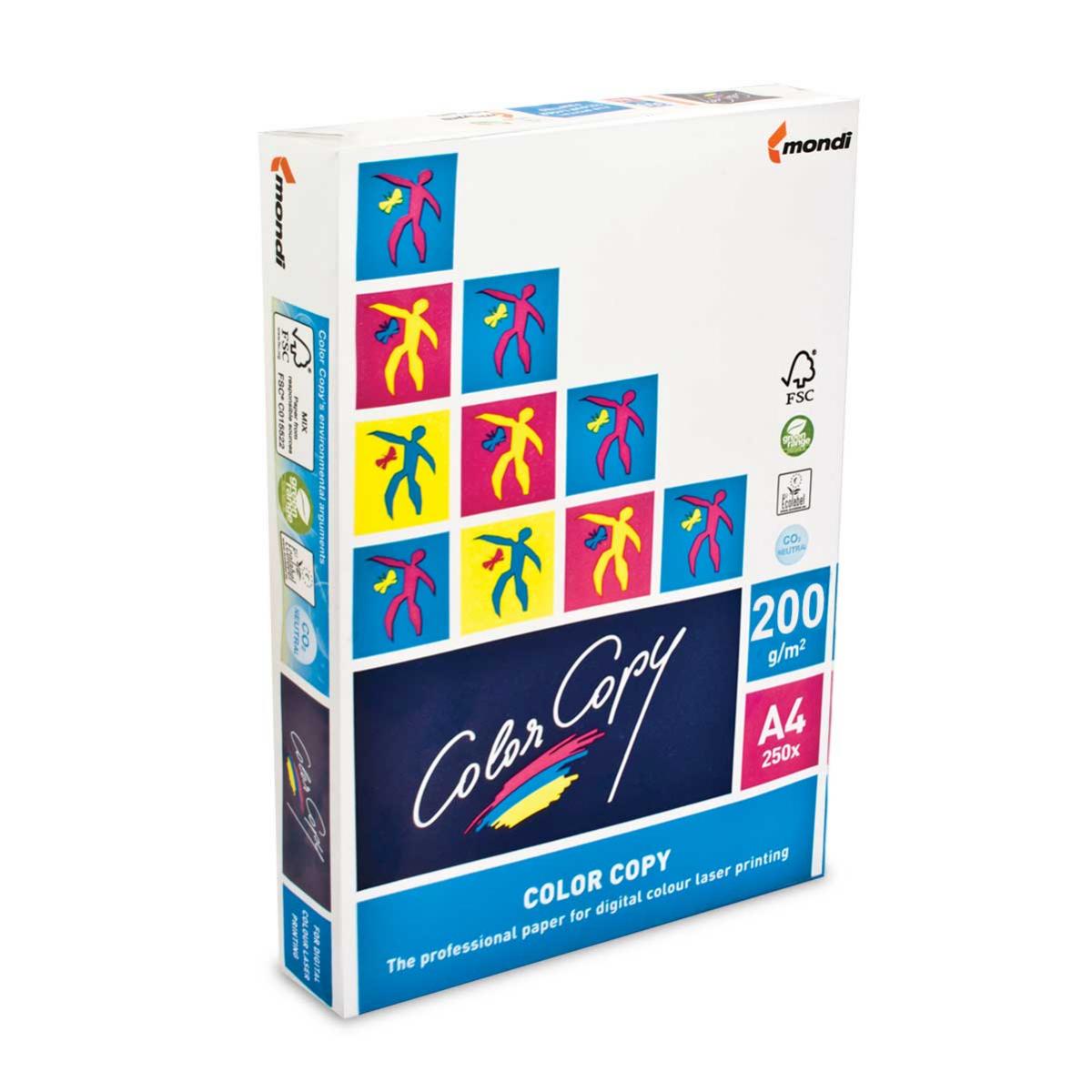 Papir A4 200gr/m2 beli Color Copy 250lista